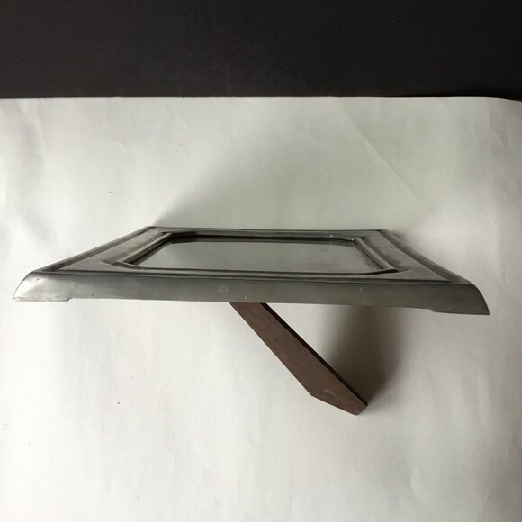 De Campos De Quevedo Portugal Pewter Wooden Photo Frame - Picture 5 of 15